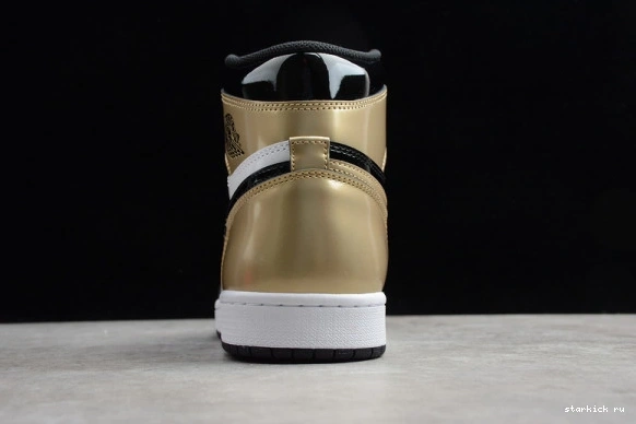 High 007 Jordan  Patent 1 NRG Gold 861428 861428-007 Toe Retro 1204